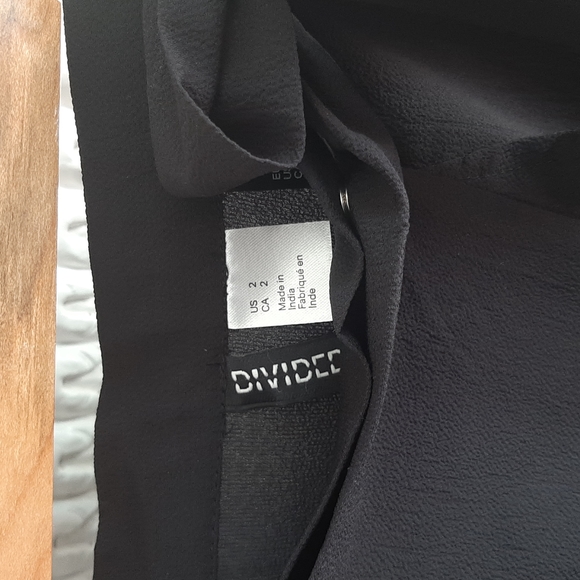 Women's H&M Black Wrap Up Maxi Skirt Size 2 - Picture 4 of 4